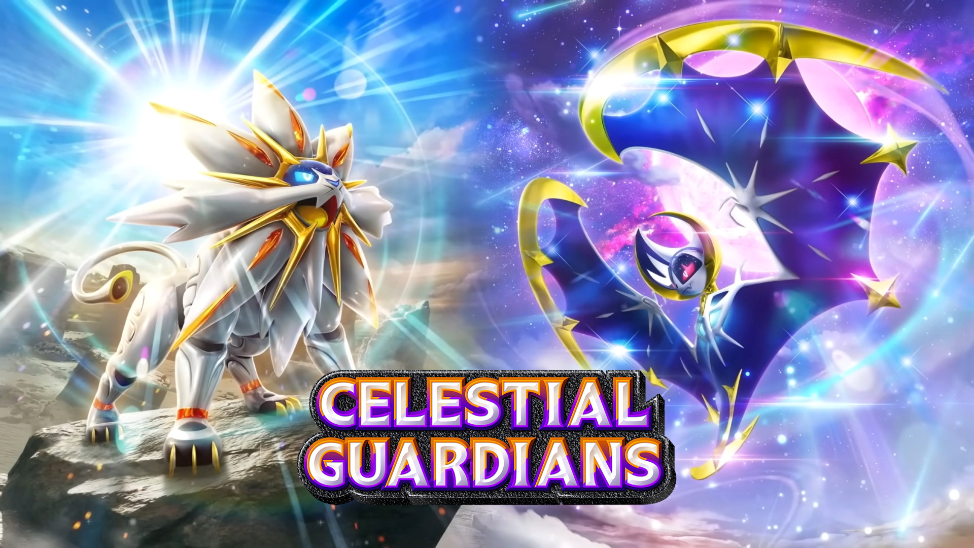 Solgaleo and Lunala are the main highlights of Celestial Guardians, a set focused primarily on the Alola region.