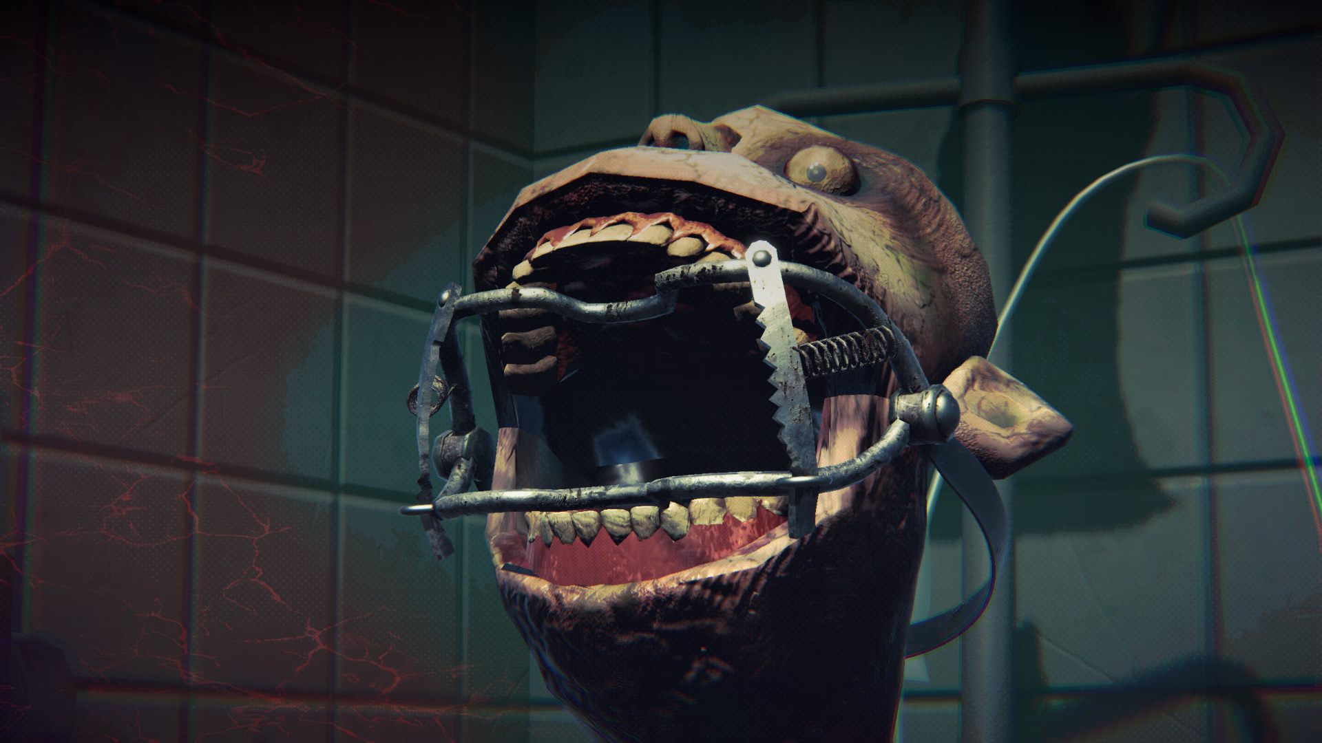 The mouth clamp is an item in Side Effects that forces your opponent to take a pill of your choosing.