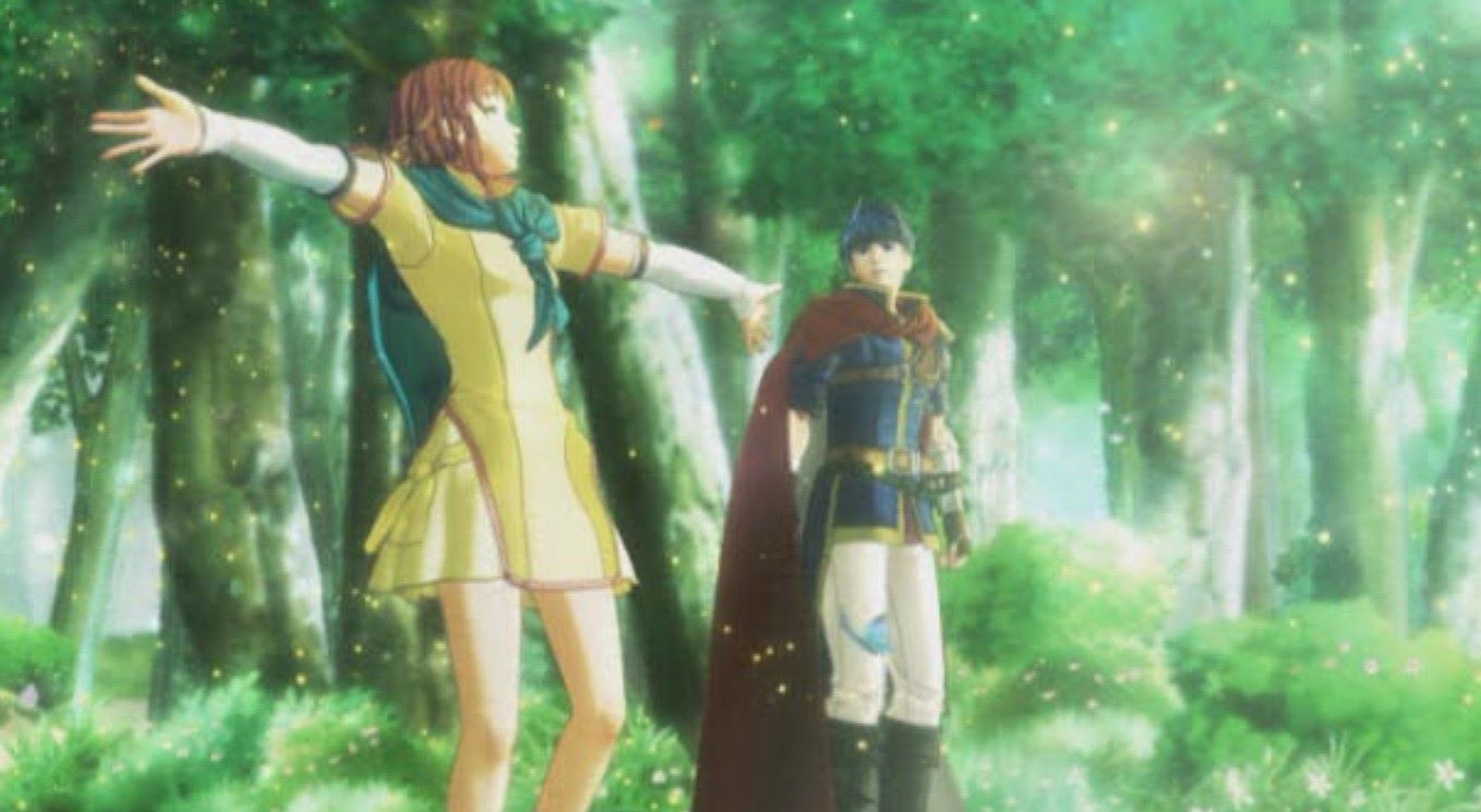 A revived Serenes Forest, as seen in Fire Emblem: Path of Radiance.