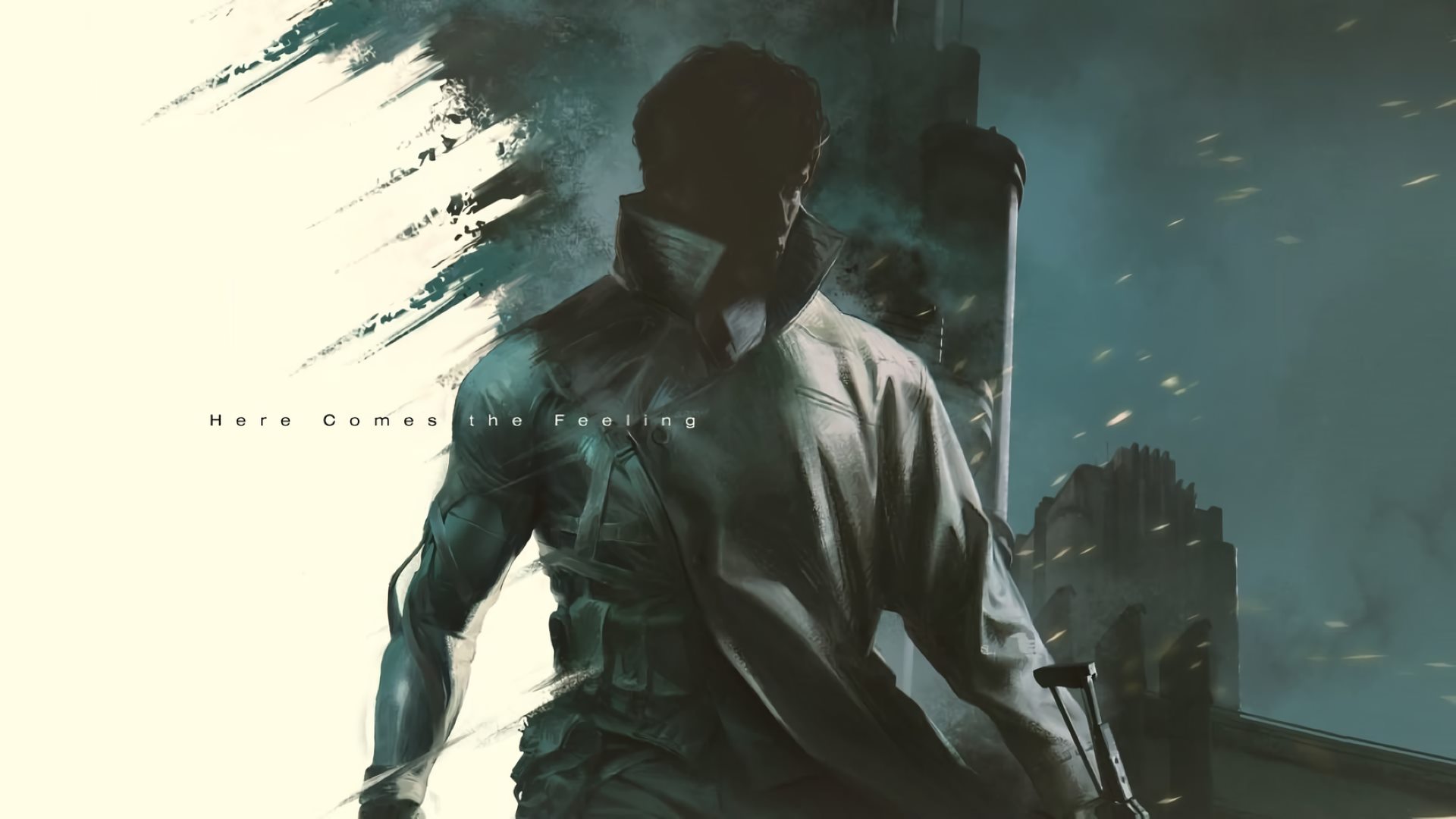 The preliminary cover poster for Hideo Kojima's upcoming tactional espionage action game, PHYSINT.