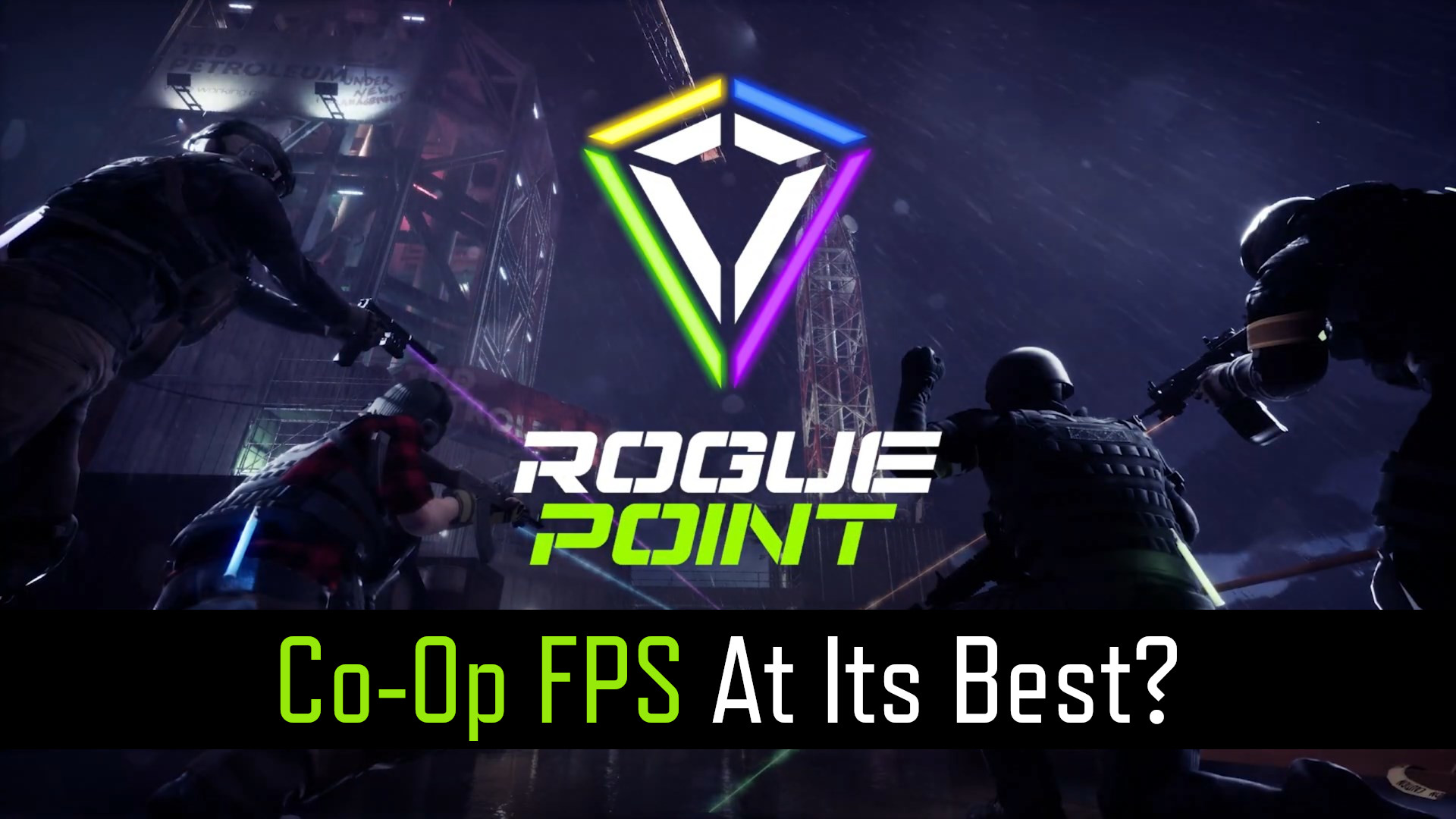 Could Rogue Point really show what a co-op FPS game can be at its best? Its mix of tactics and silliness definitely makes it look fun.